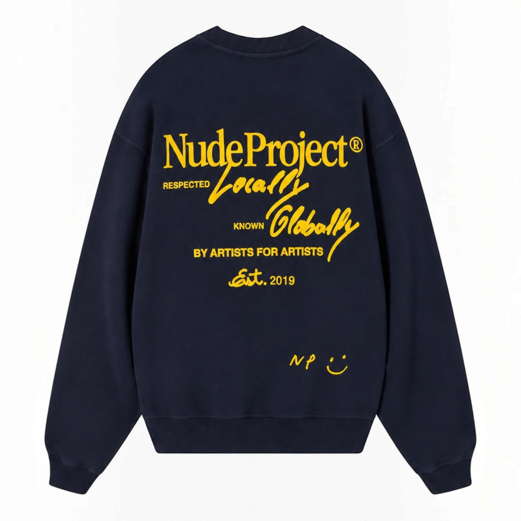 Nude Project Global Soon Crewneck Navy
