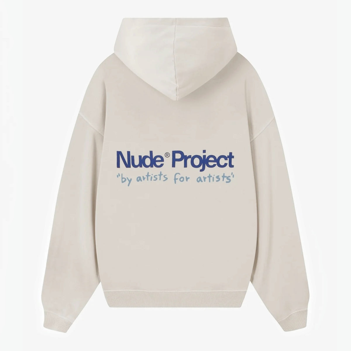 Nude Project Cult Hoodie Washed White
