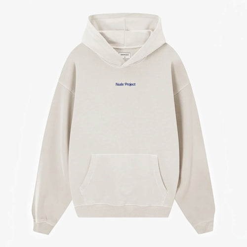 Nude Project Cult Hoodie Washed White