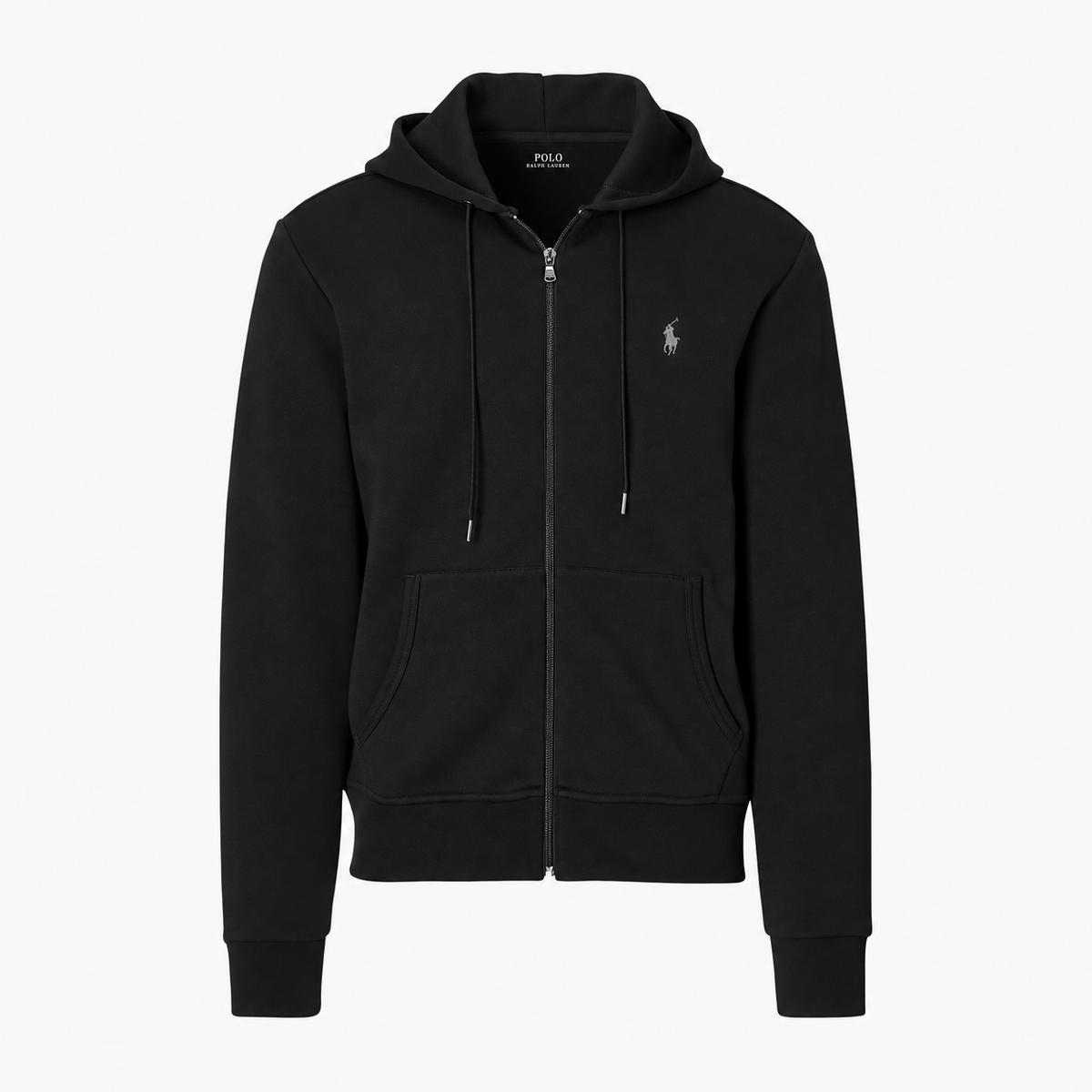 PRL Zip Hoodie Black