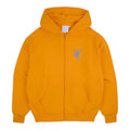 Syna Circle Zip Hoodie Orange