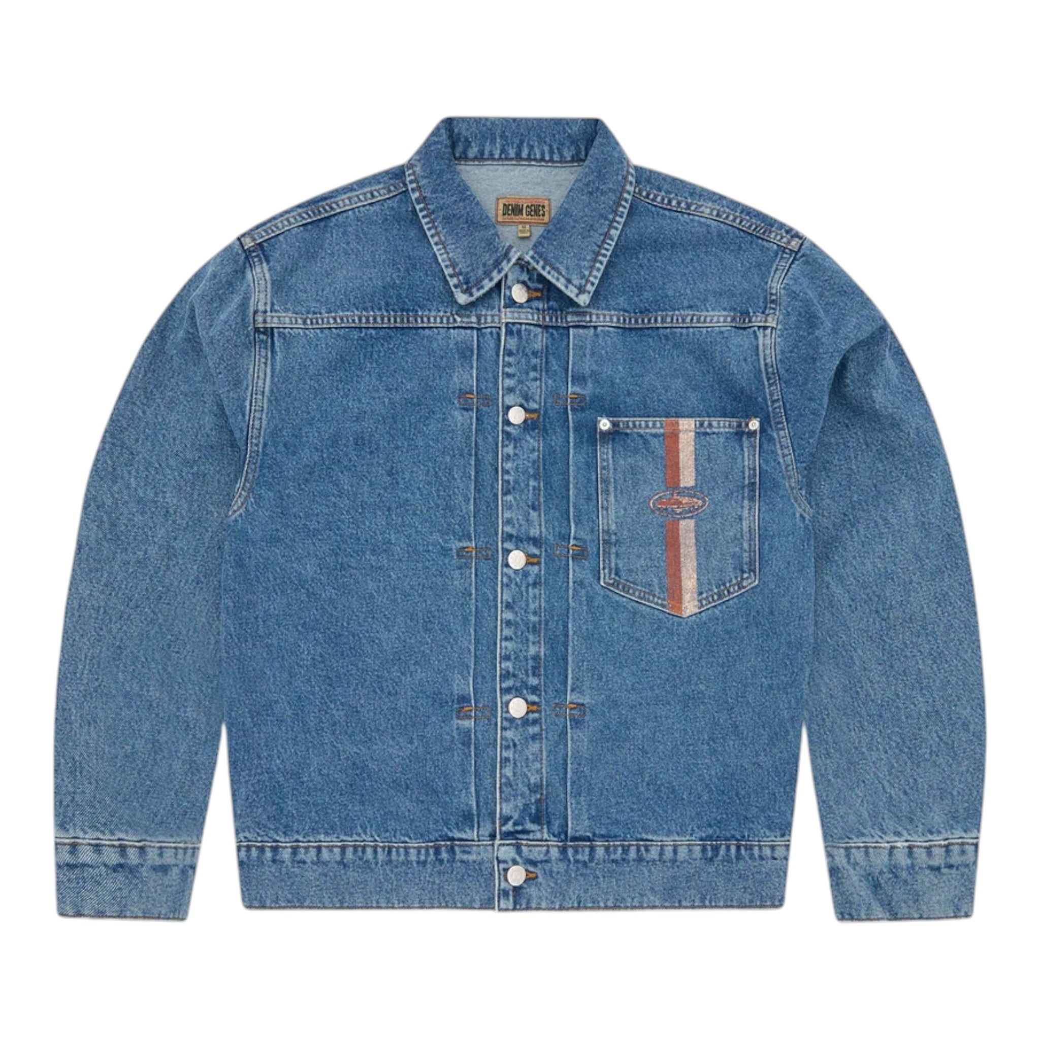 Corteiz Dual Trucker Denim Jacket