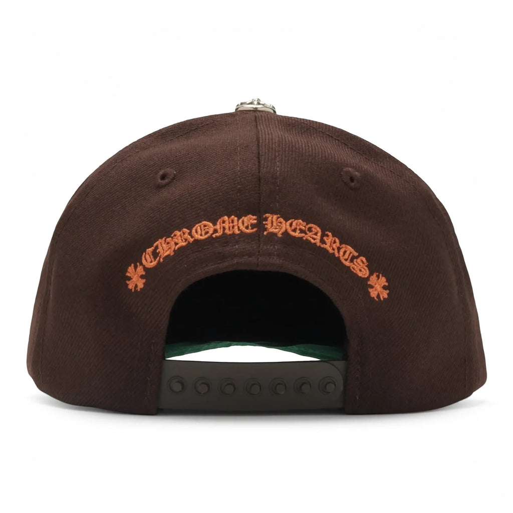 Chrome Hearts CH Brown Baseball Cap