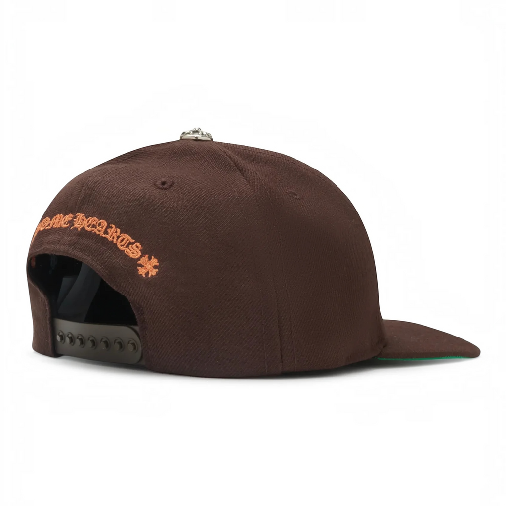 Chrome Hearts CH Brown Baseball Cap