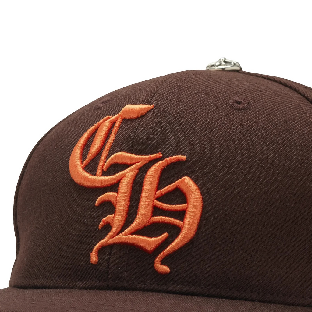 Chrome Hearts CH Brown Baseball Cap