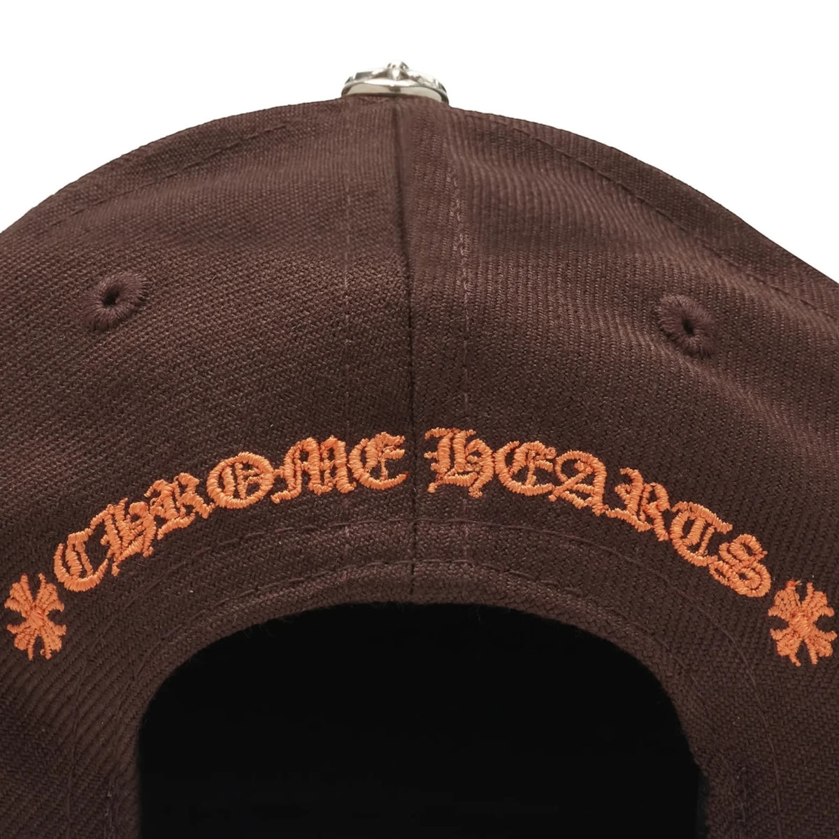 Chrome Hearts CH Brown Baseball Cap