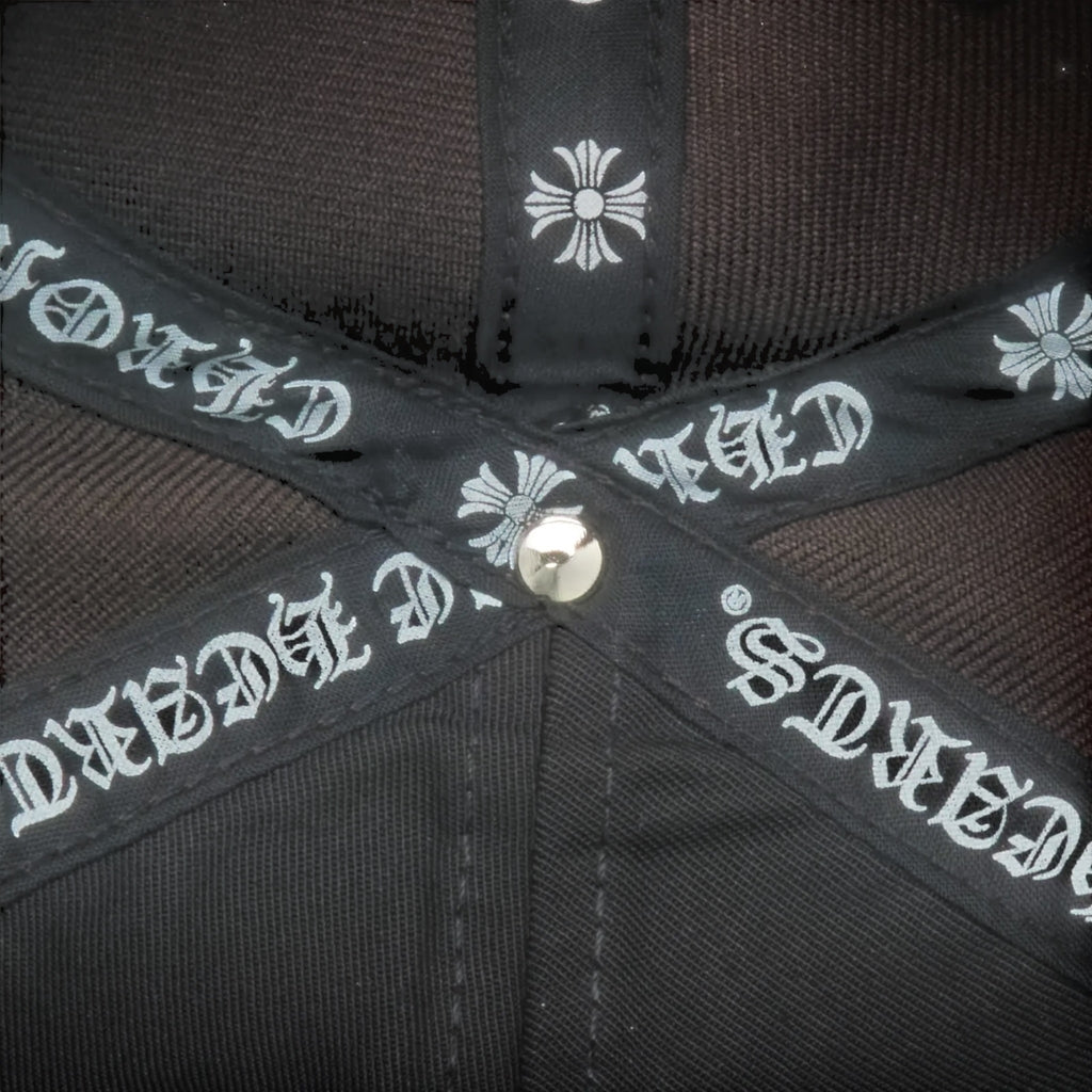 Chrome Hearts CH Brown Baseball Cap