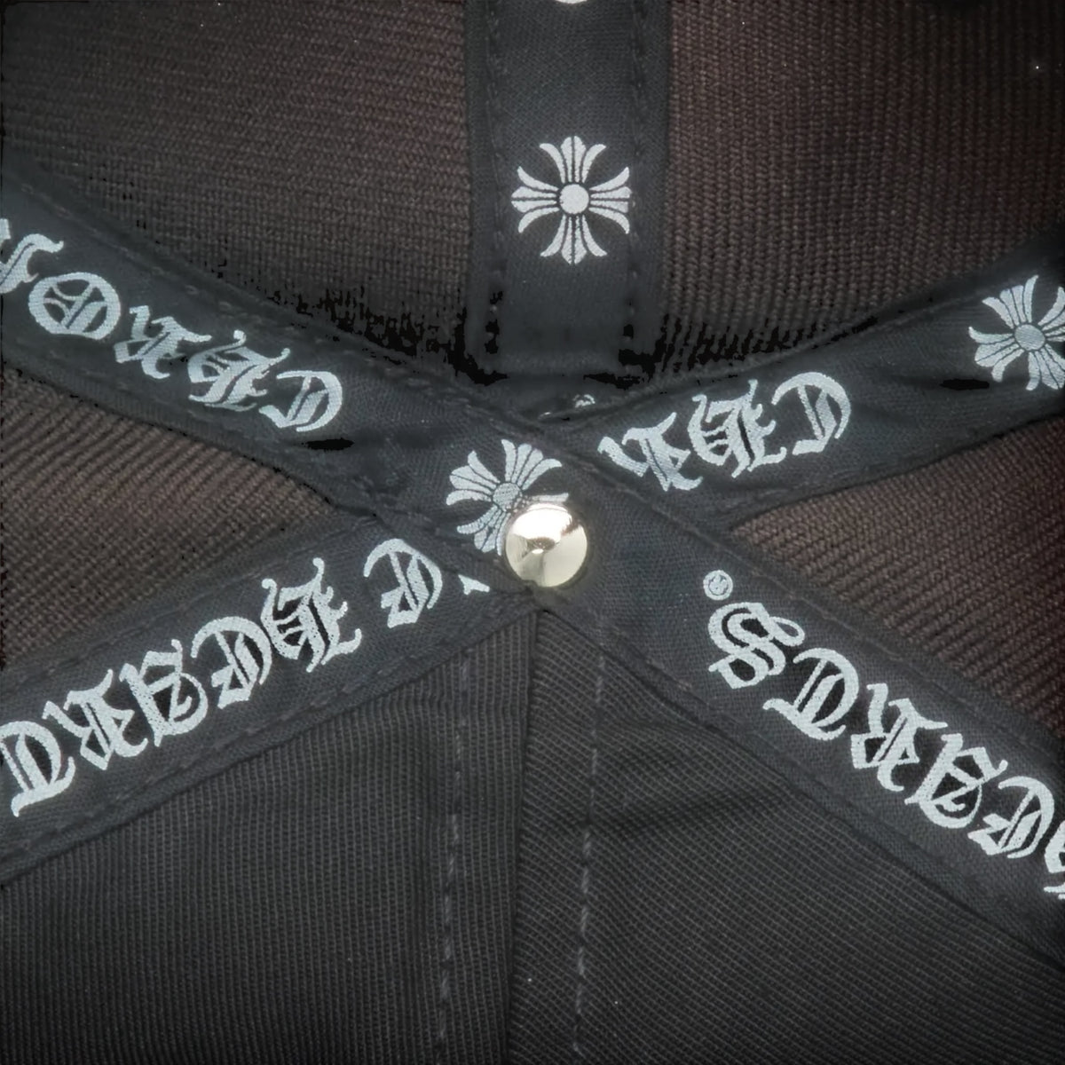 Chrome Hearts CH Brown Baseball Cap