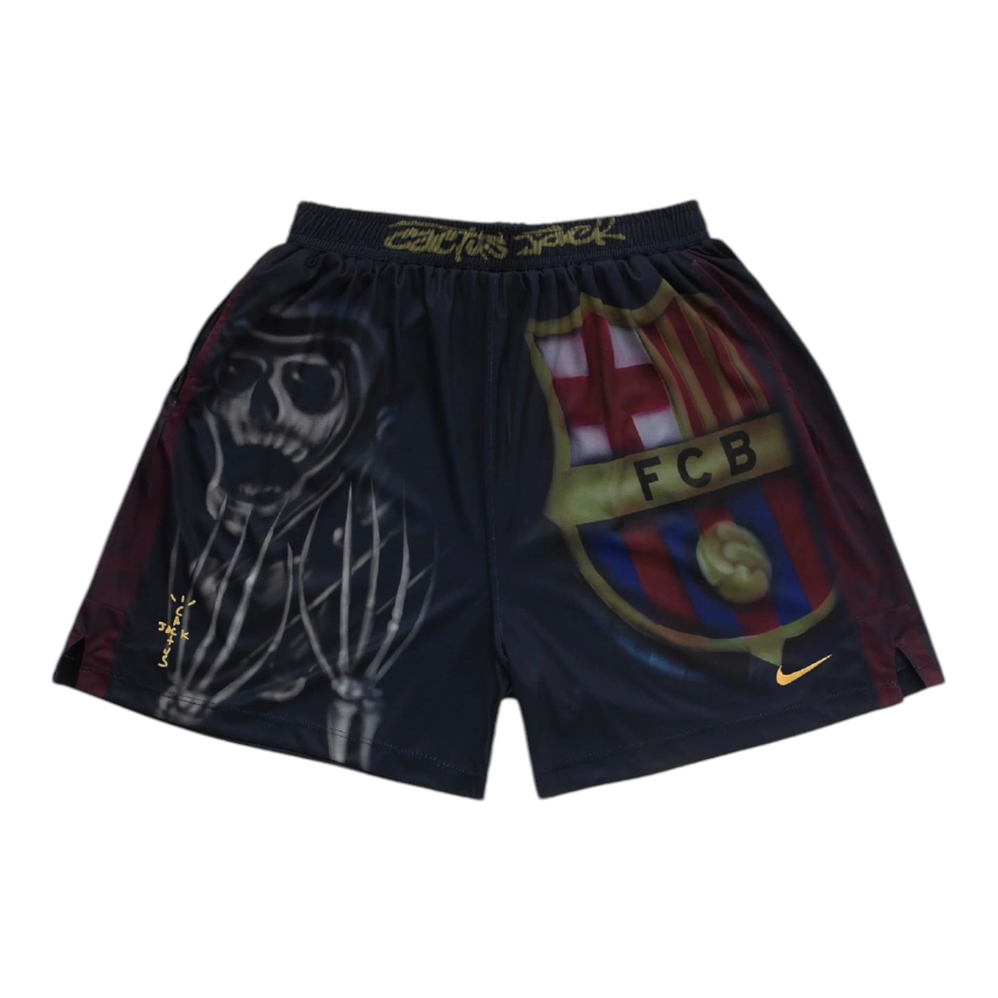 Travis Scott x Nike x FC Barcelona Skeleton Home Shorts