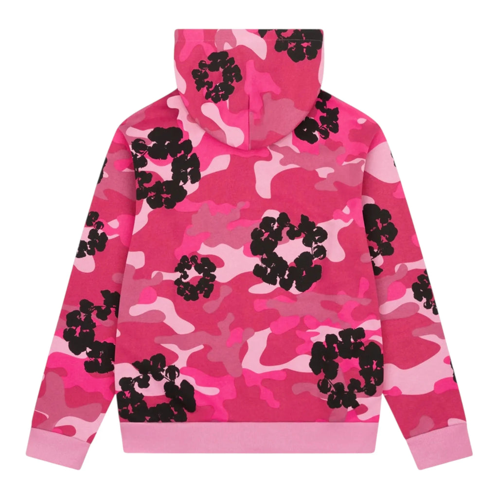 DENIM TEARS Camo Cotton Wreath Zip Up Hood