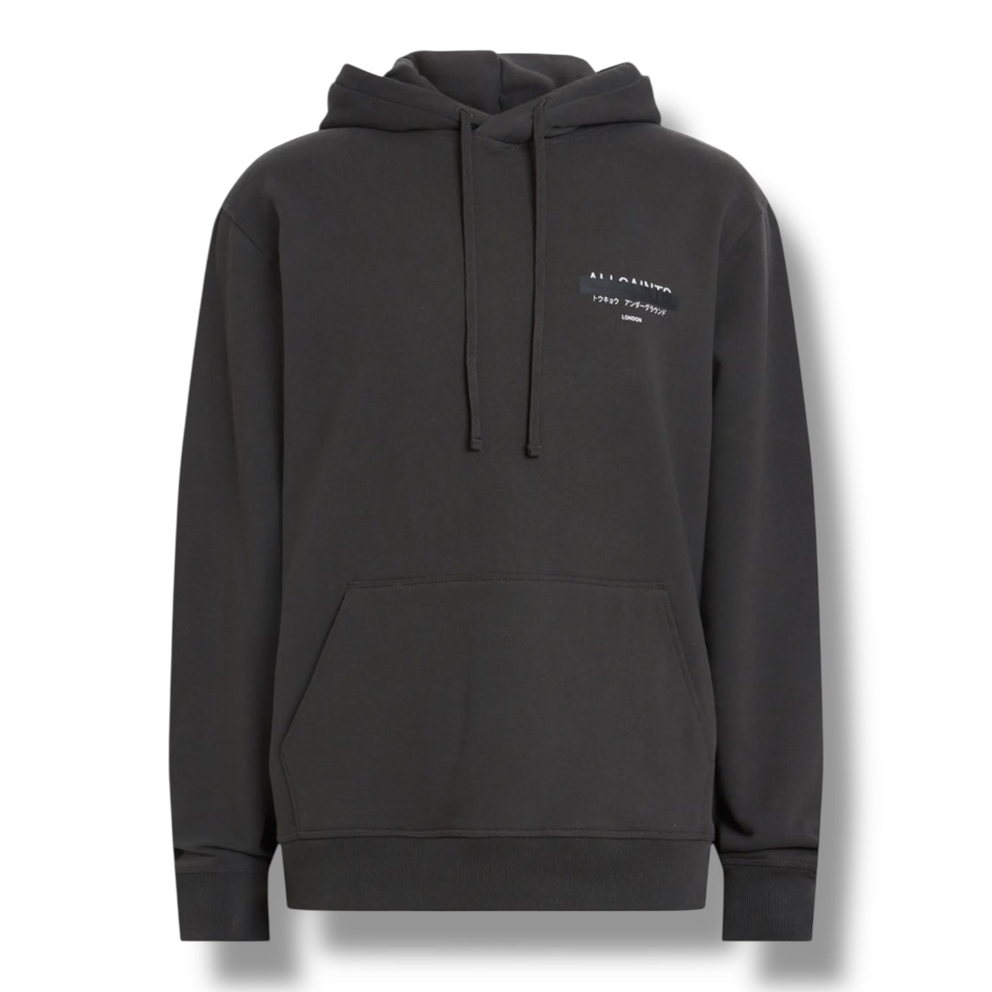 Allsaints Redact OTH Hoodie Washed Black