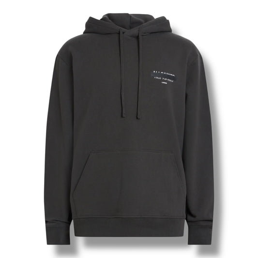 Allsaints Redact OTH Hoodie Washed Black