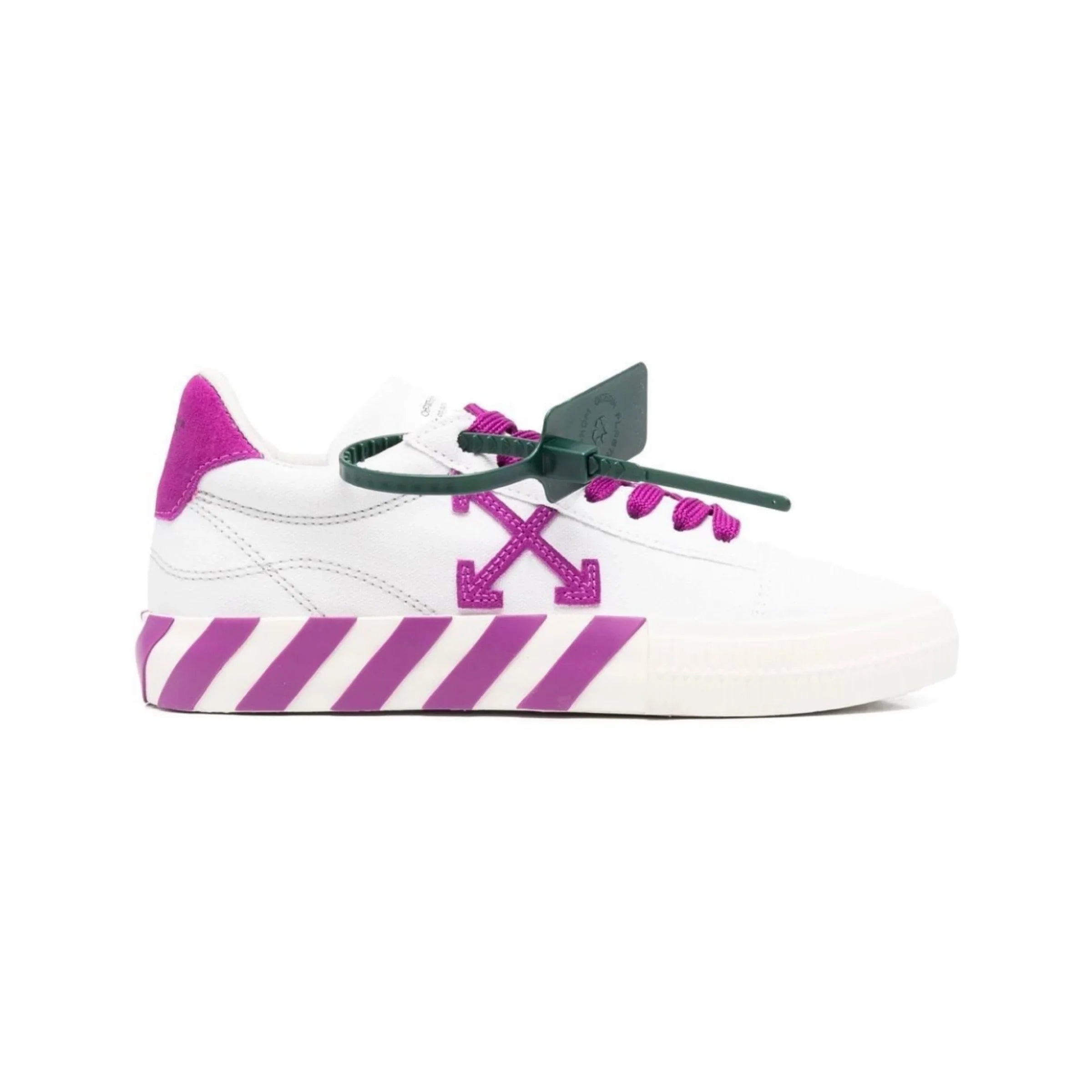 Off-White Vulcanized Low White Fuchsia