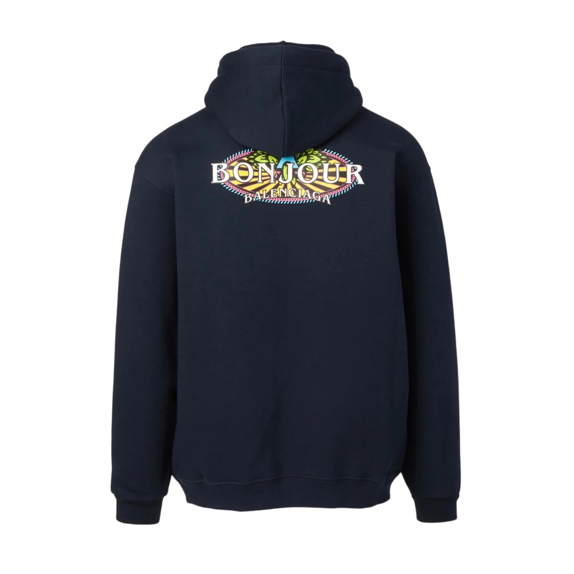 Balenciaga Bonjour Cotton Hoodie