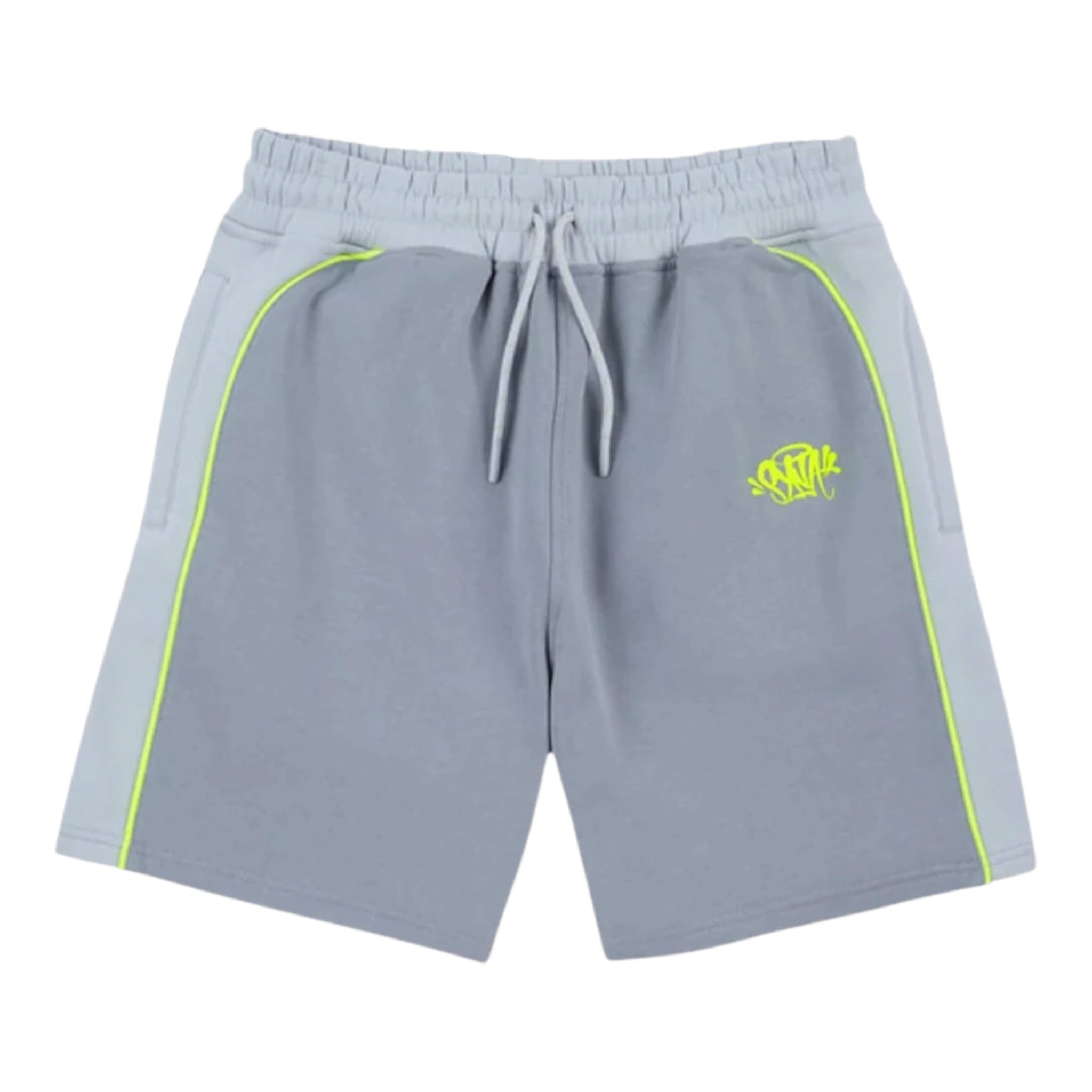 Synaworld Pipe Shorts Grey/Yellow