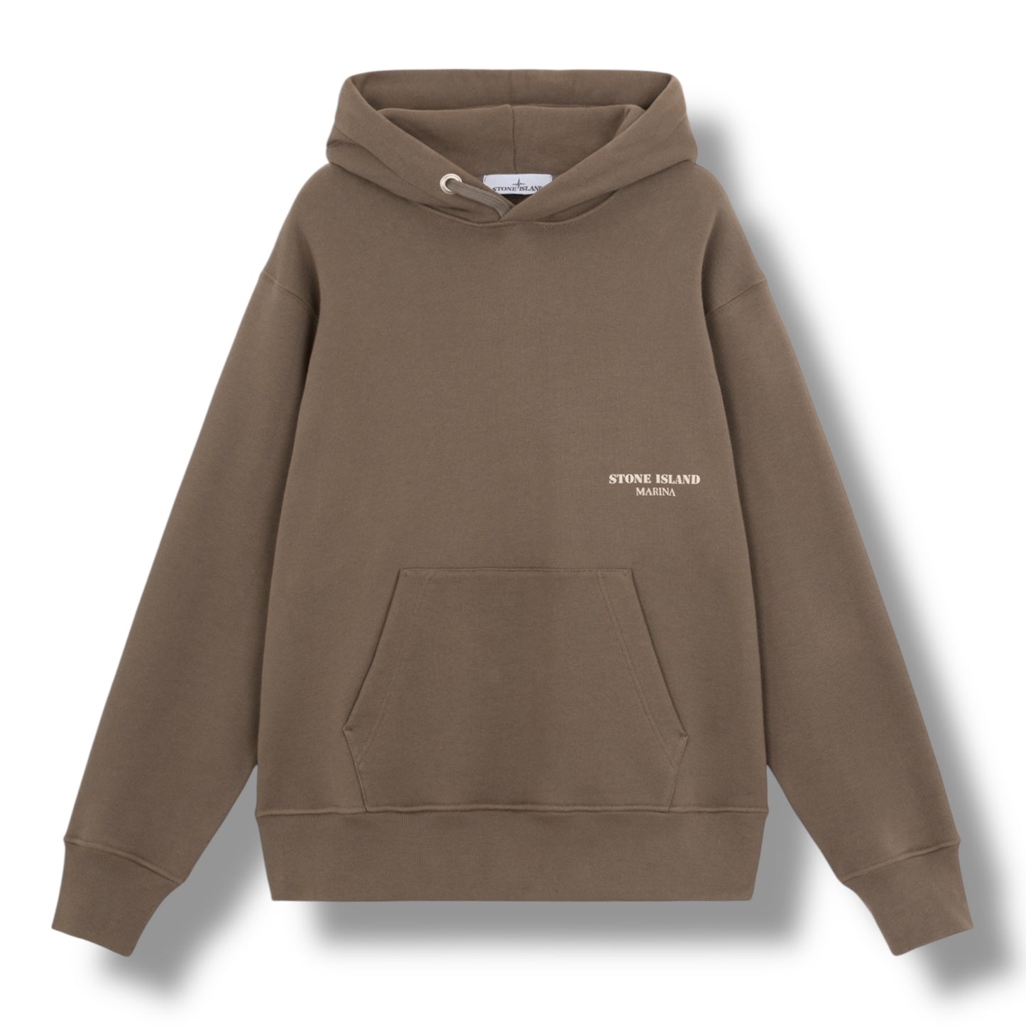 Stone Island Marina Ghost Series Brown Hoodie
