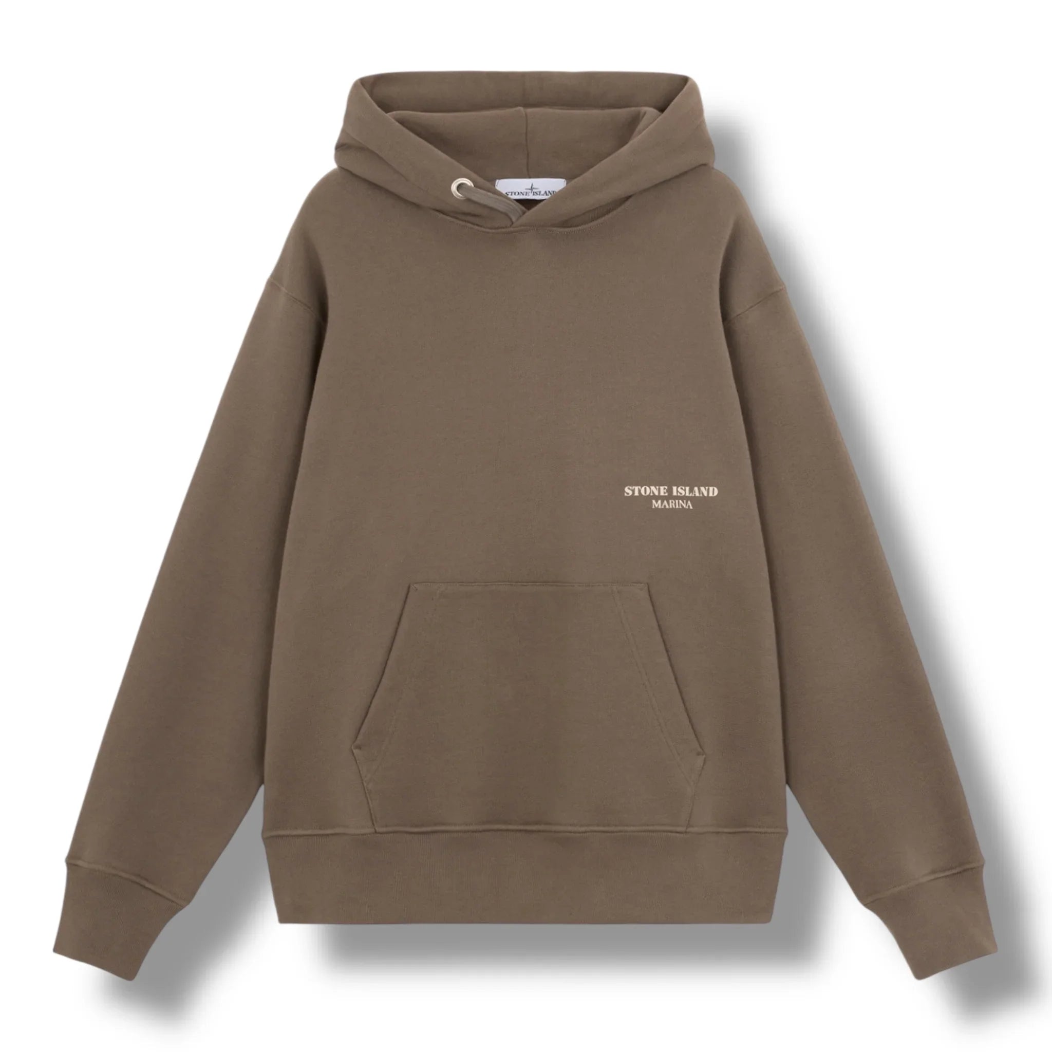 Stone Island Marina Ghost Series Brown Hoodie
