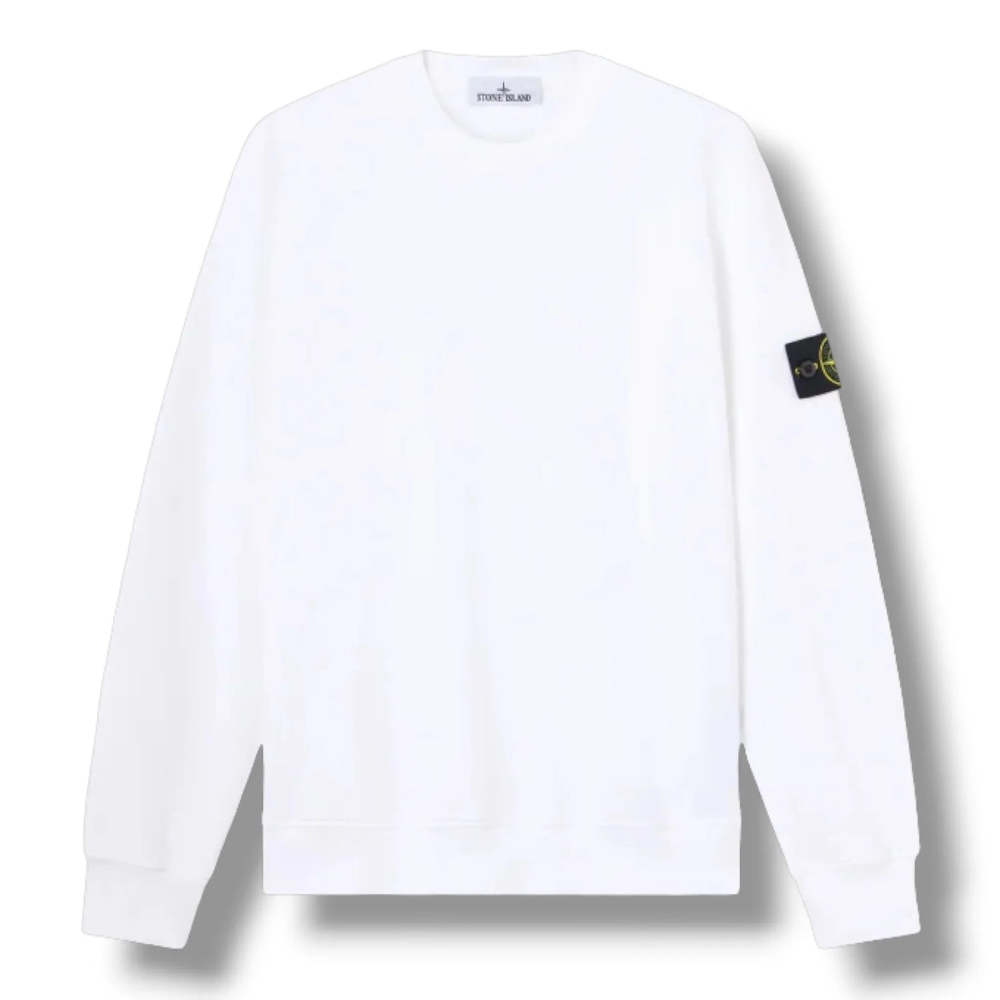 Stone Island White Sweatshirt