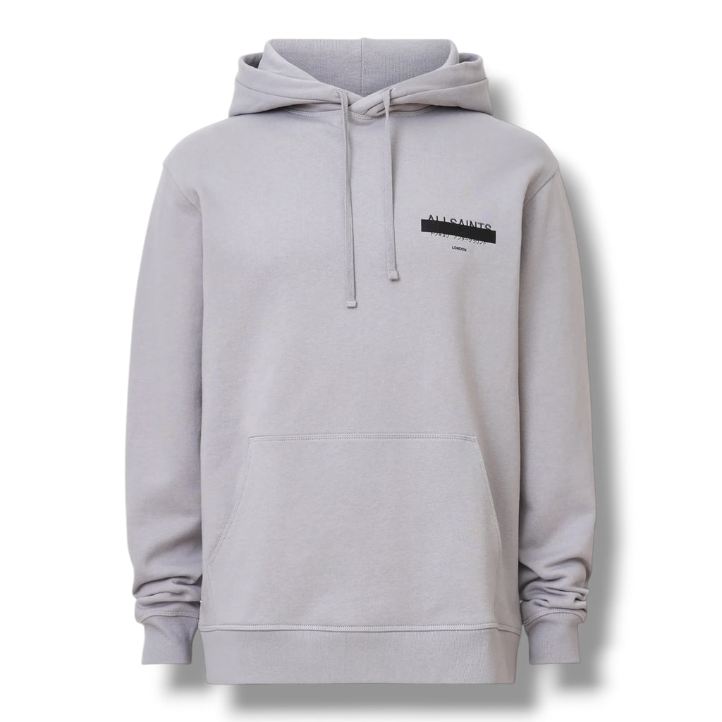 Allsaints Redact Hoodie Grey