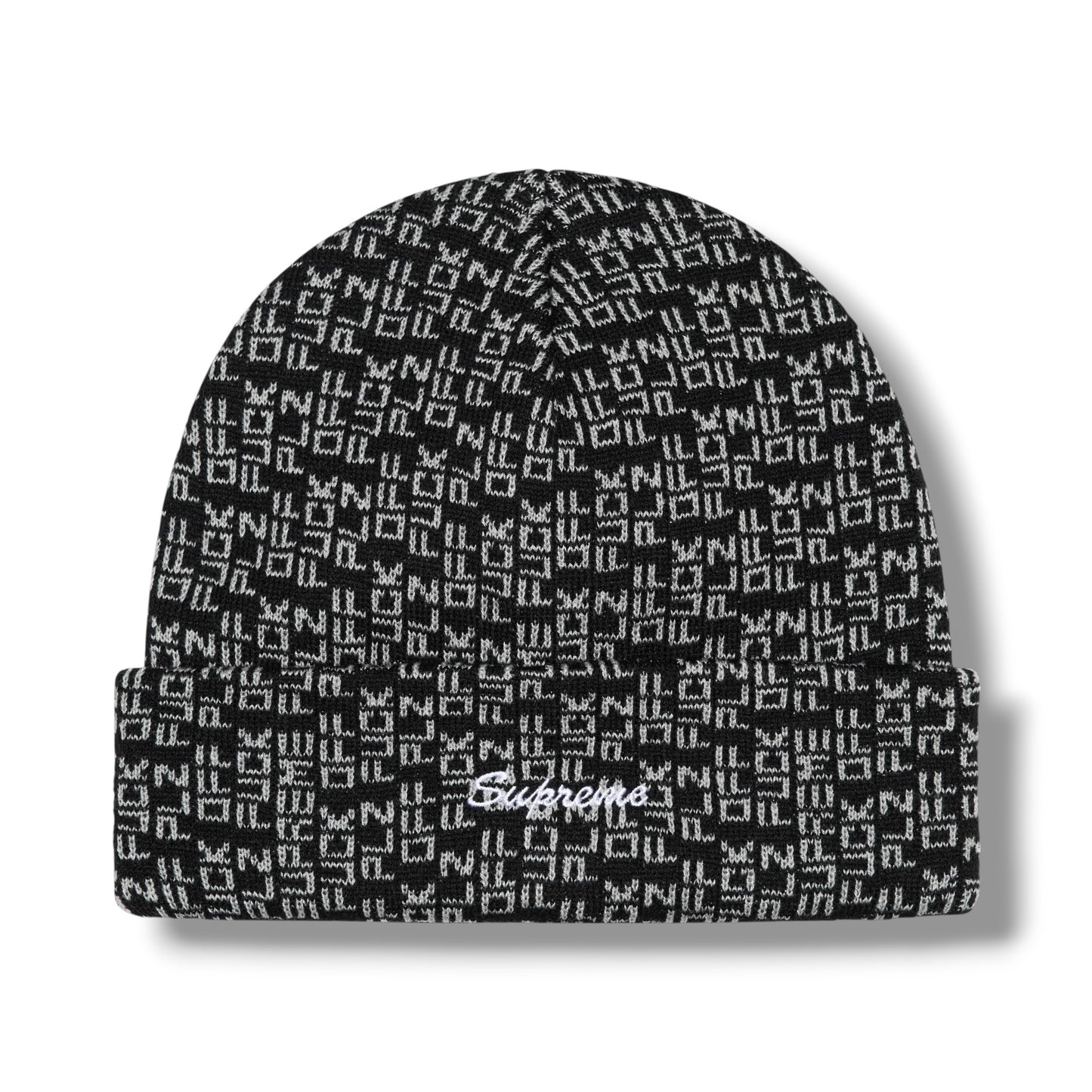 Supreme Fuck Off Plz Beanie / Black