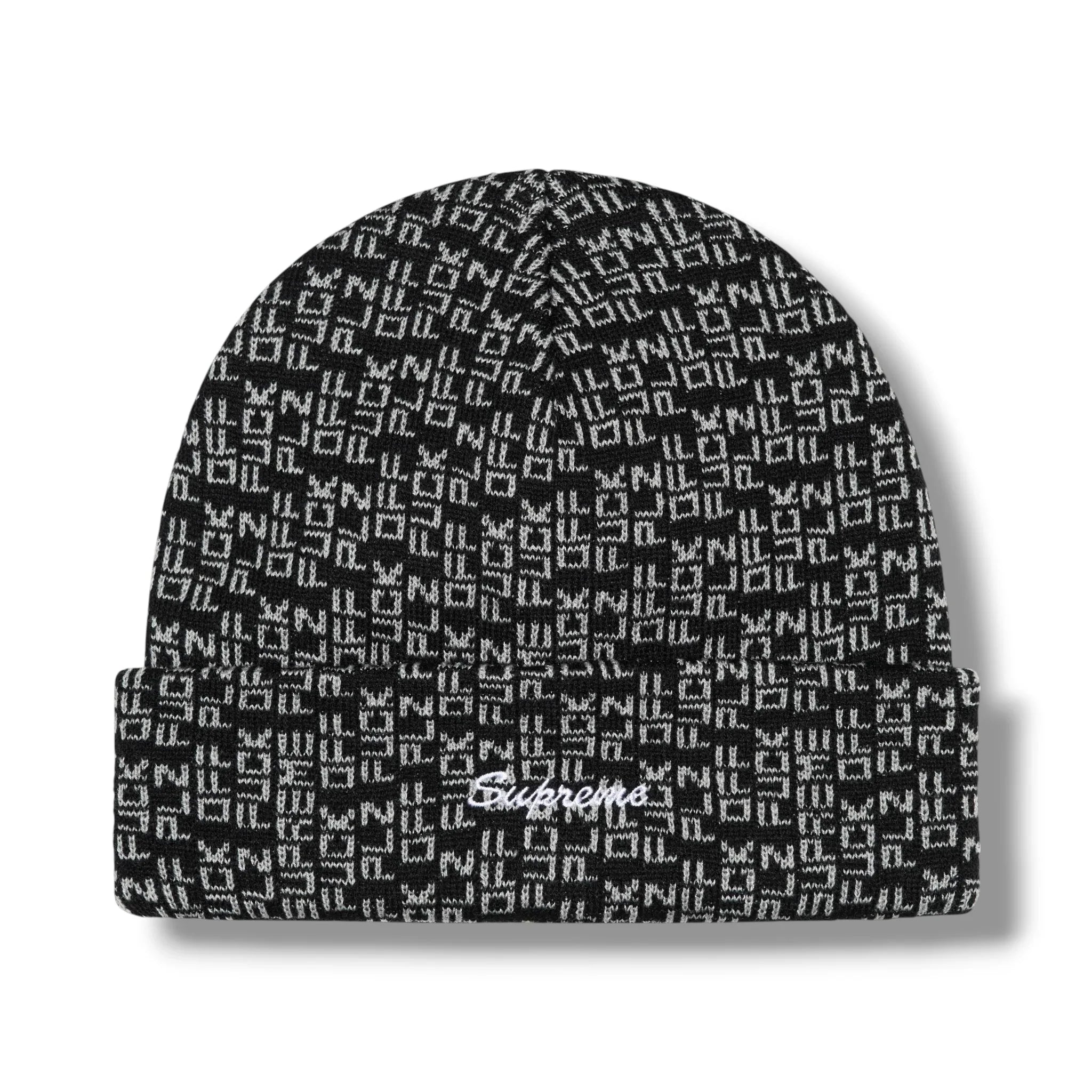 Supreme SS25 Fuck Off Plz Beanie / Black