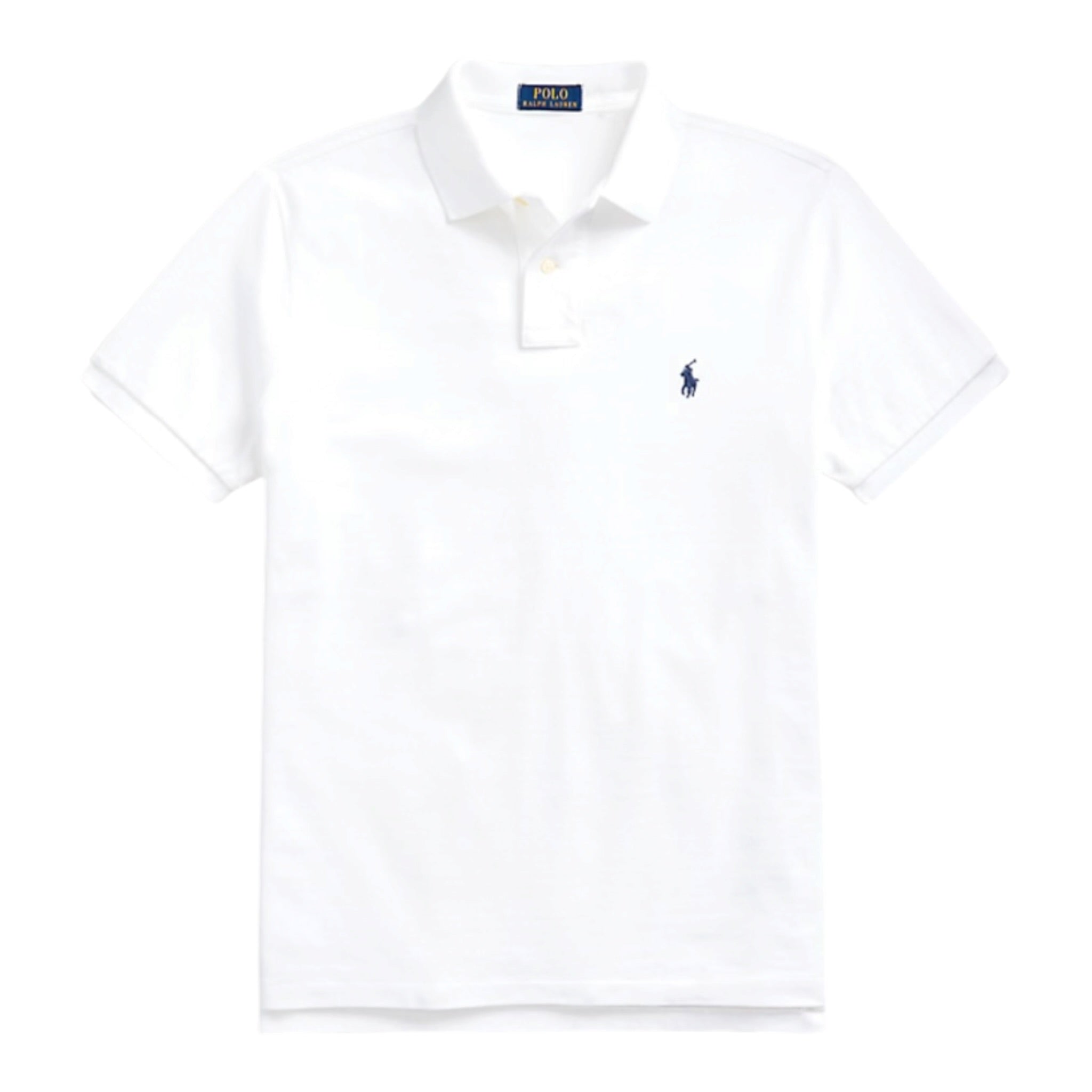 PRL Custom Slim Fit Polo Shirt White