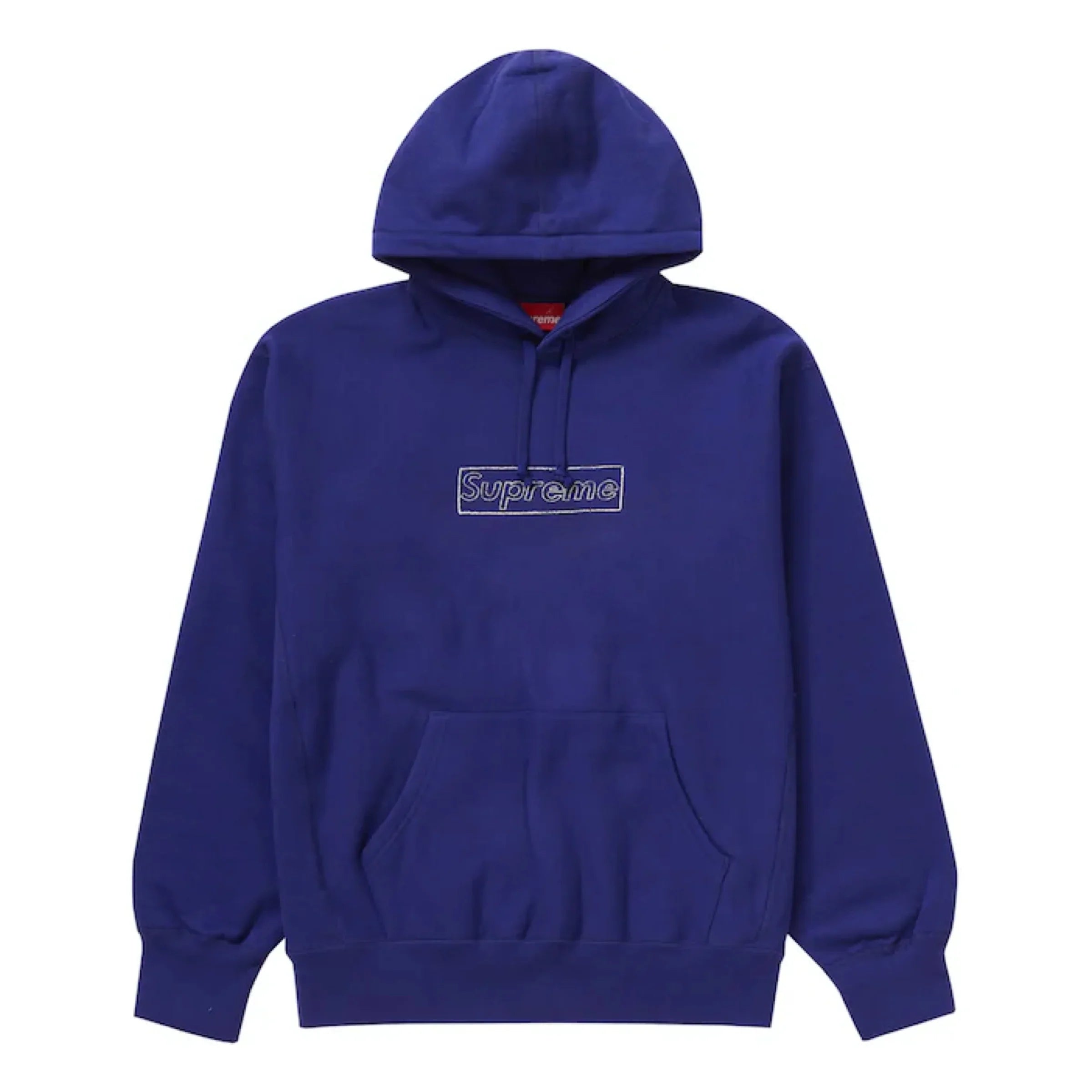 Supreme KAWS Chalk Logo Hooded Sweatshirt