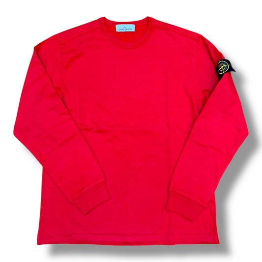 Stone Island Long Sleeve Tshirt Red