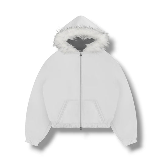 Reaven Zip Fur Hoodie