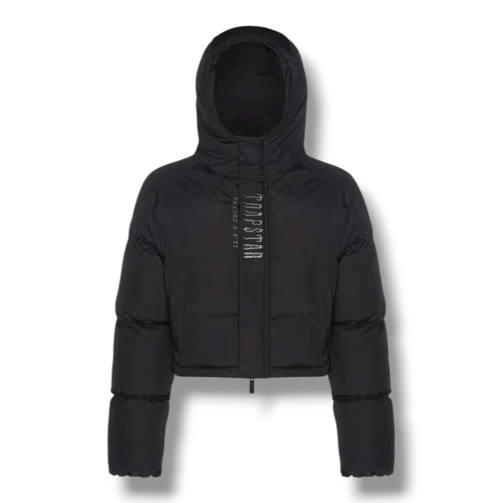 Trapstar Wmns Decoded 2.0 Hooded Puffer Black / Grey