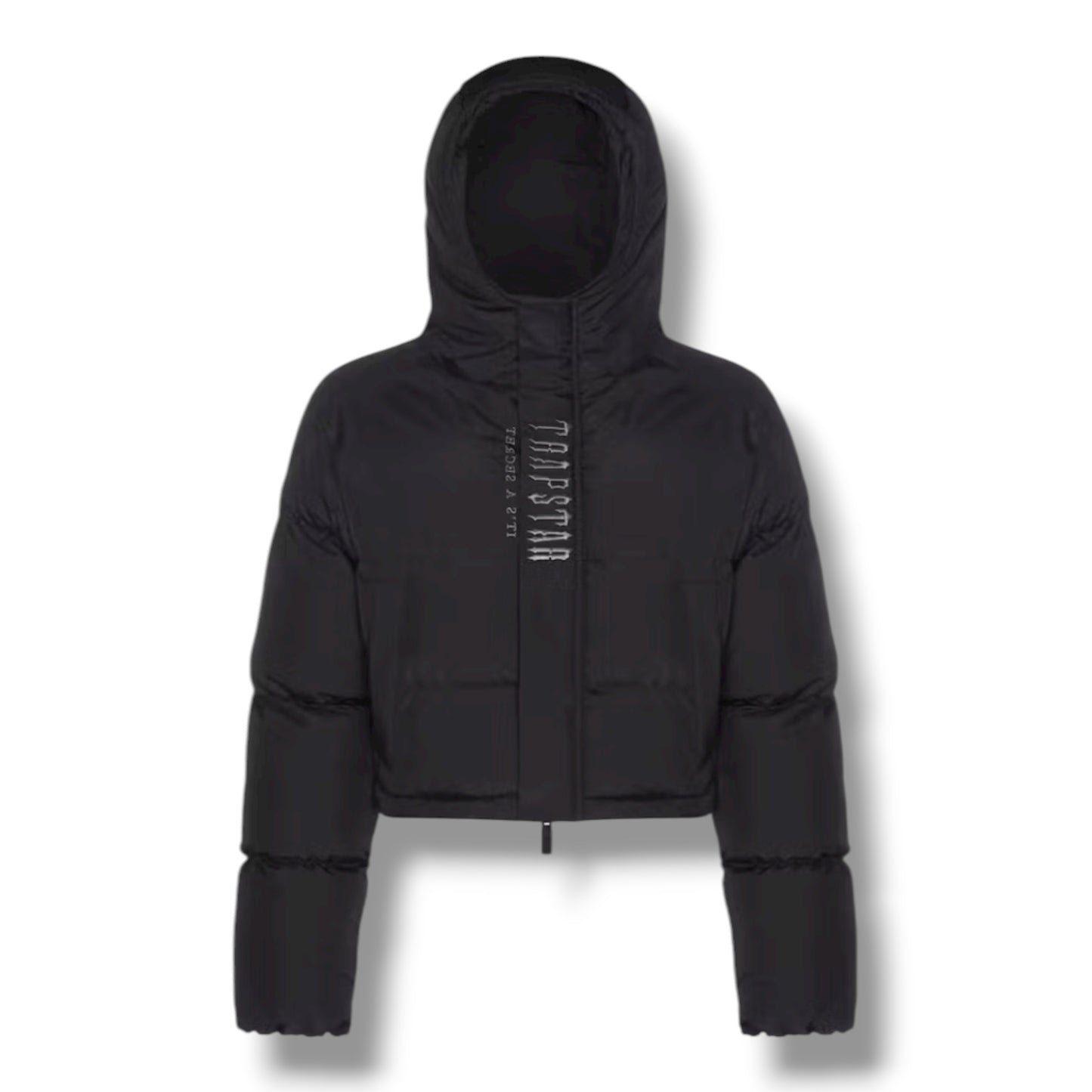 Trapstar Wmns Decoded 2.0 Hooded Puffer Black / Grey