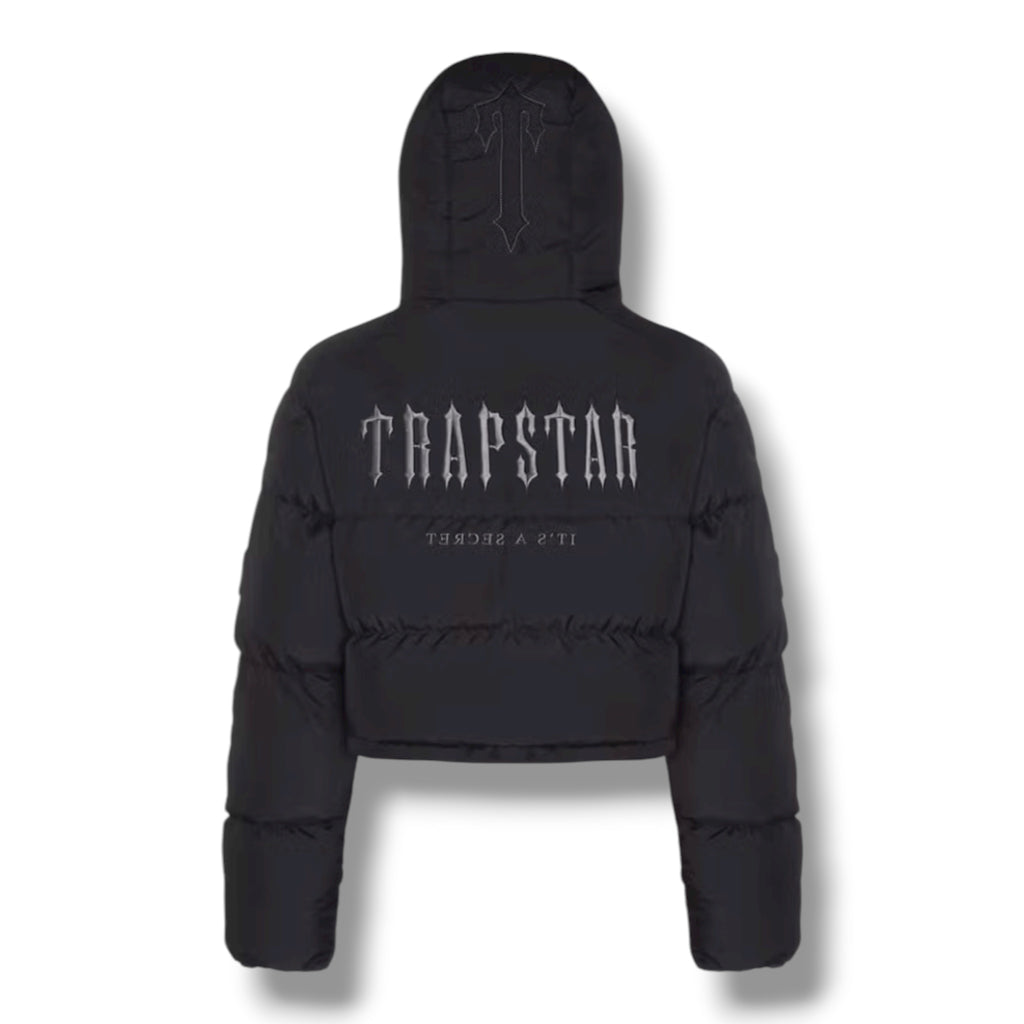 Trapstar Wmns Decoded 2.0 Hooded Puffer Black / Grey