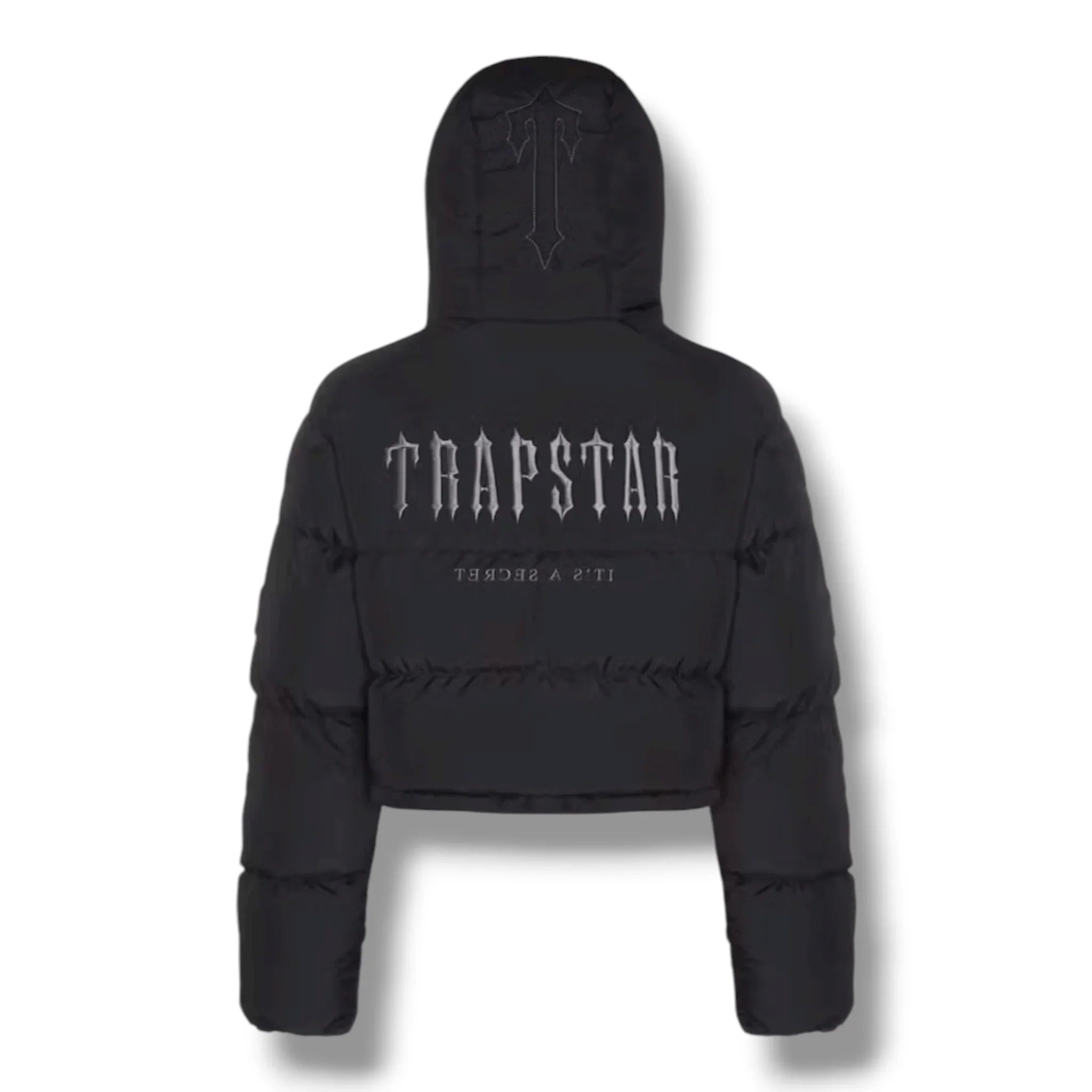 Trapstar Wmns Decoded 2.0 Hooded Puffer Black / Grey