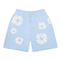 Denim Tears The Cotton Wreath Sweatshorts Powder Blue
