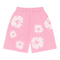 Denim Tears The Cotton Wreath Sweatshorts Pink