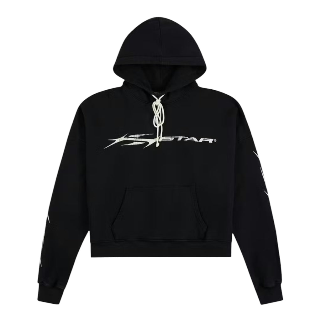 Hellstar Flame Hoodie Black