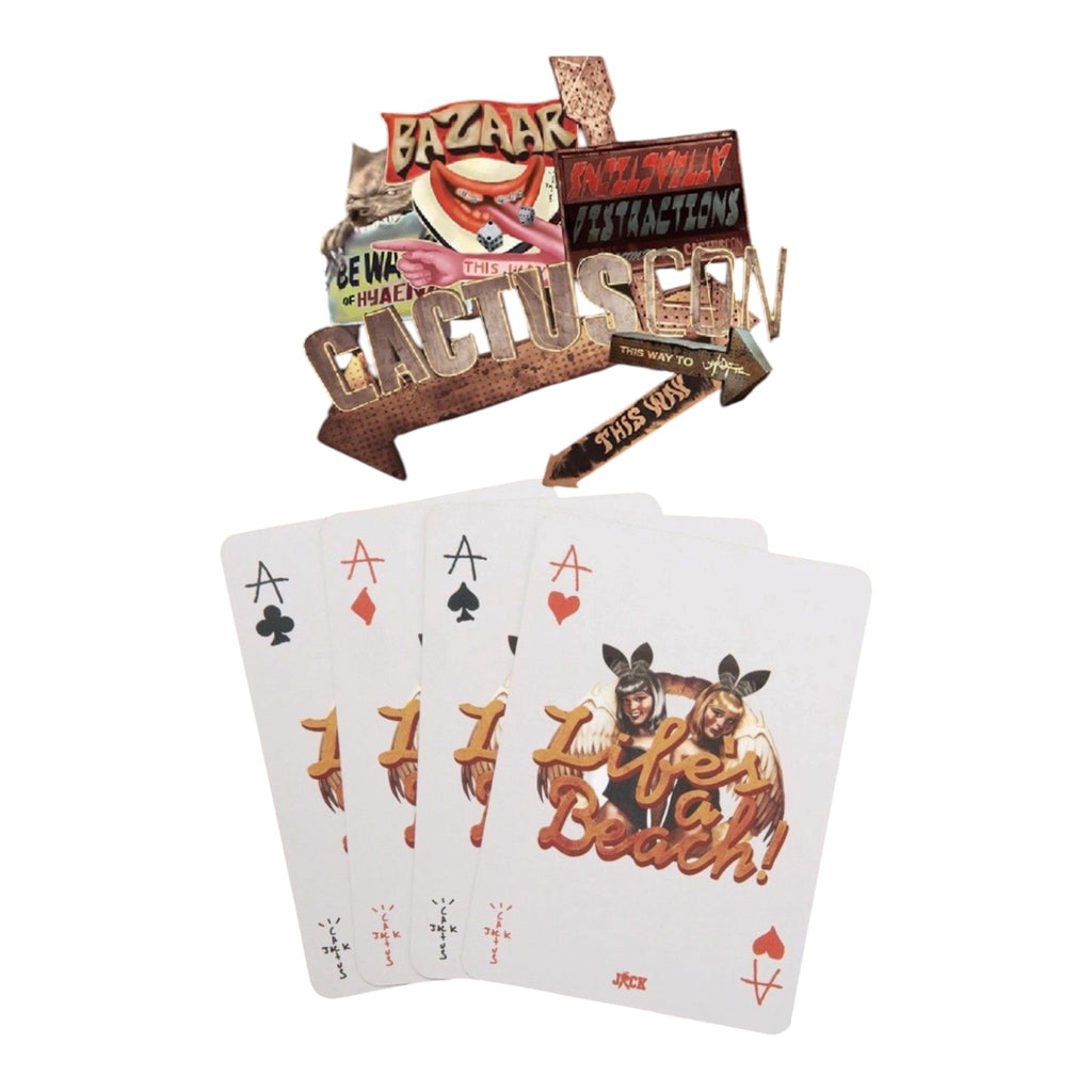 Cactus Jack x Playboy Playing Card Las Vegas Complexcon Exclusive
