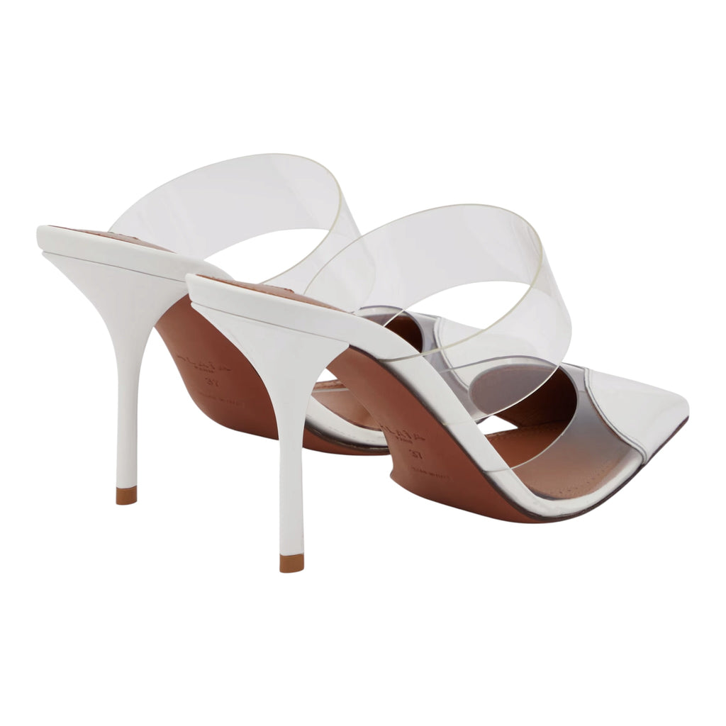Alaia Paris Le Cœur Mules in Patent Leather