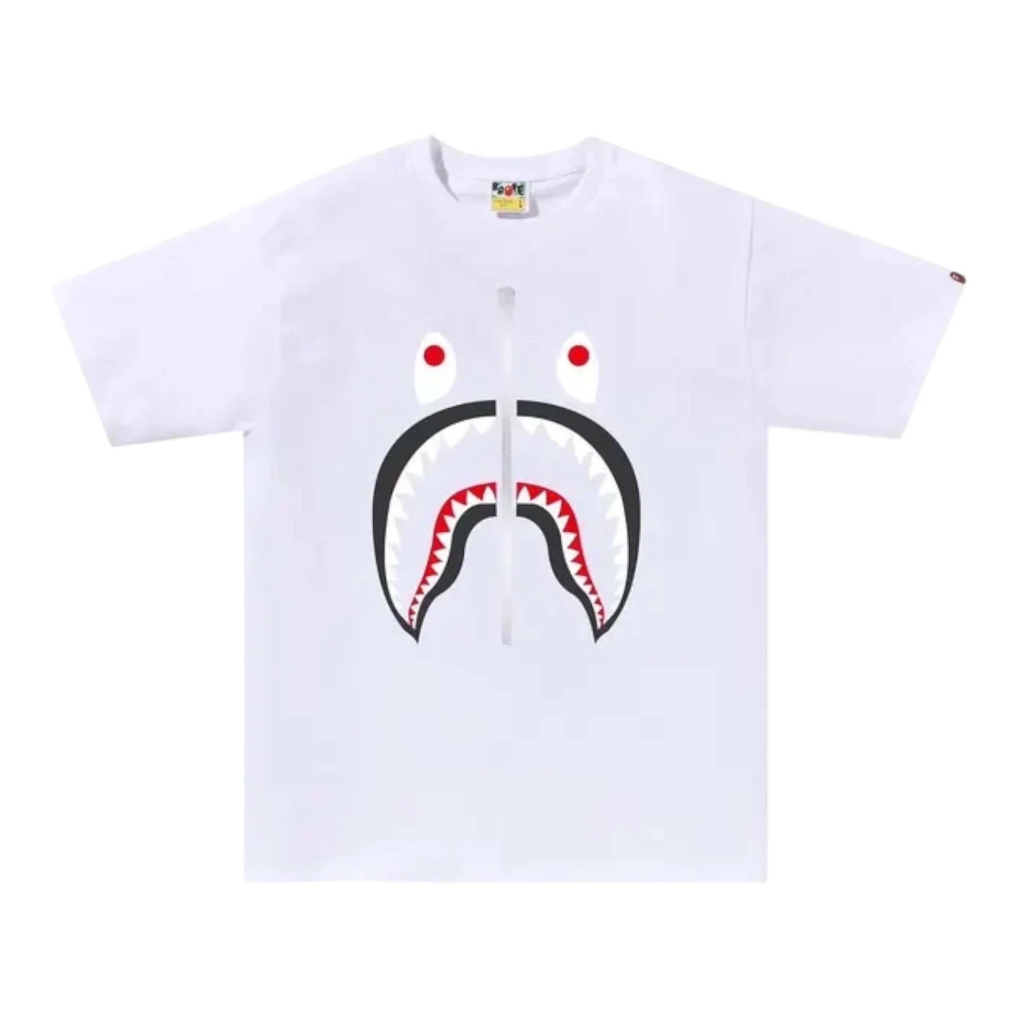Bape Shark Tee White