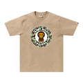 BAPE ABC Camo Milo Busy Works Tee 'Beige/Green'