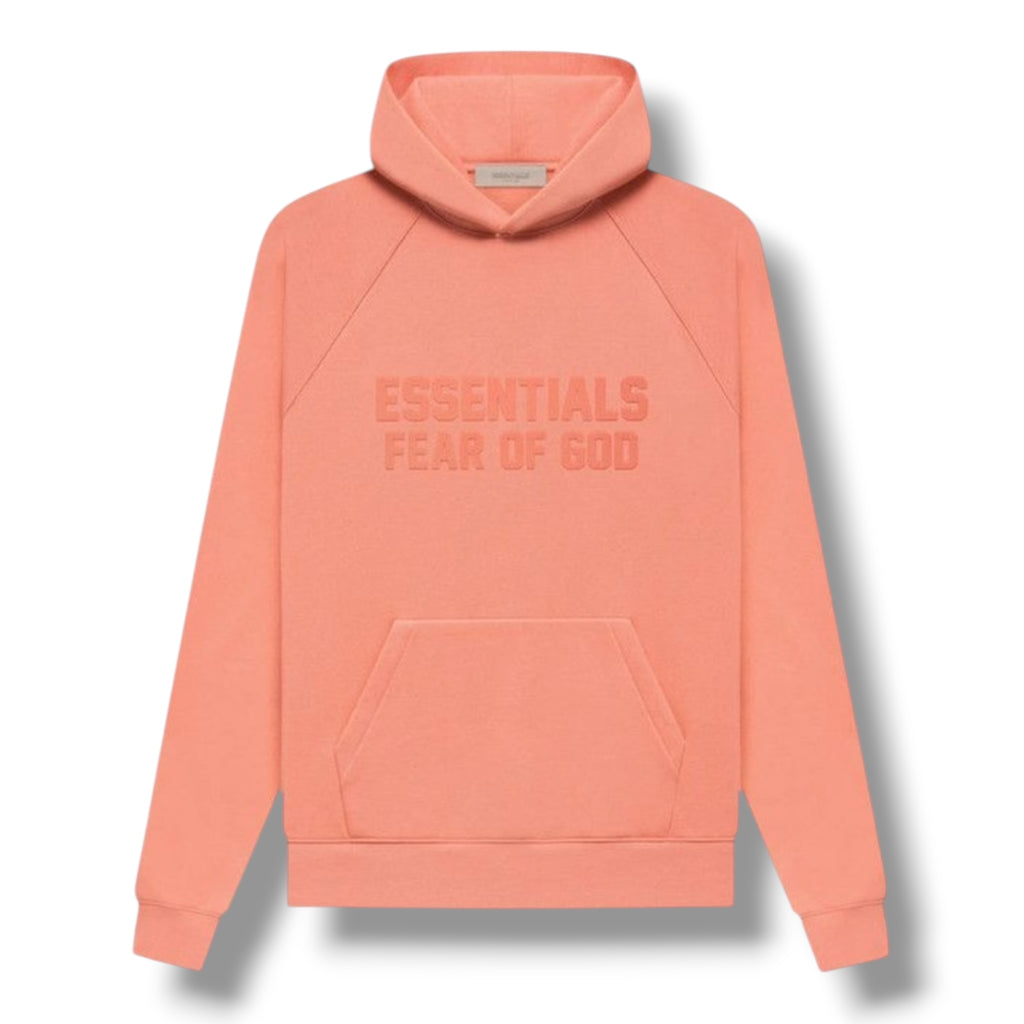 Fear Of God Essentials Hoodie / Coral