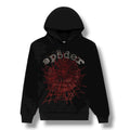 Sp5der Rhinestone OG Web V2 Hoodie