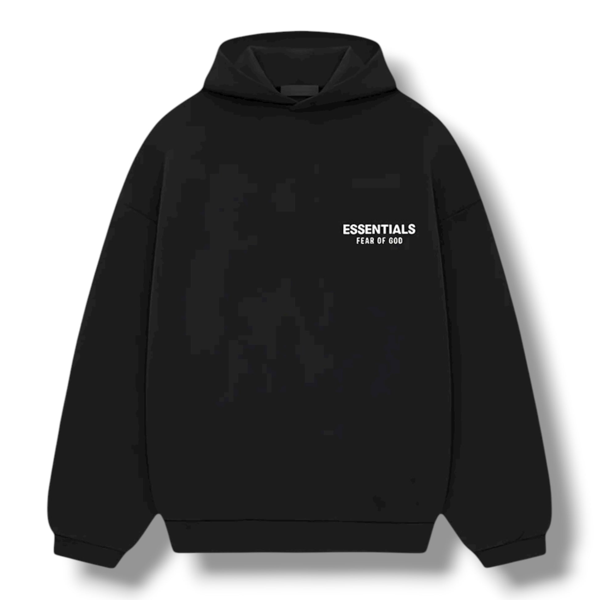 Fear Of God Essentials FW24 Hoodie Black / White