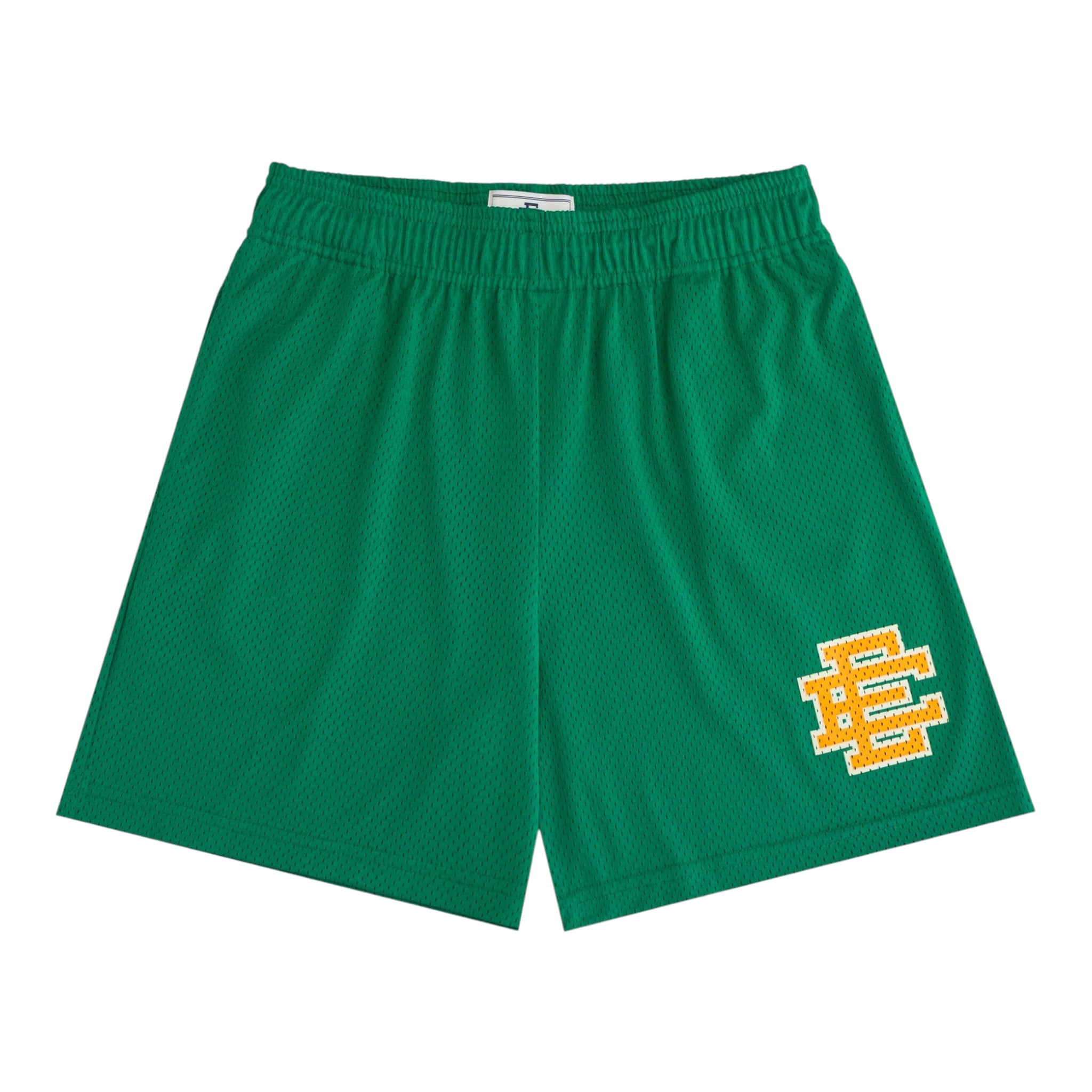 Eric Emanuel Shorts Green/Yellow