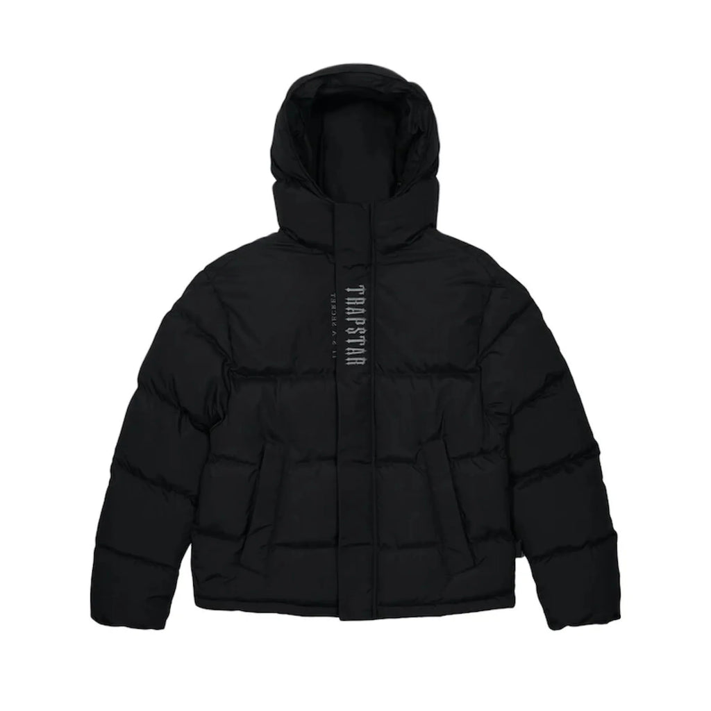 Trapstar Decoded Hooded Puffer 2.0 Black / Grey