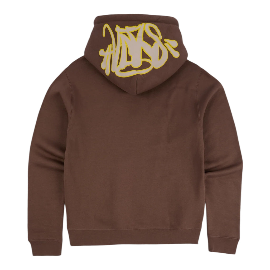 Syna OG Logo Hoodie Brown