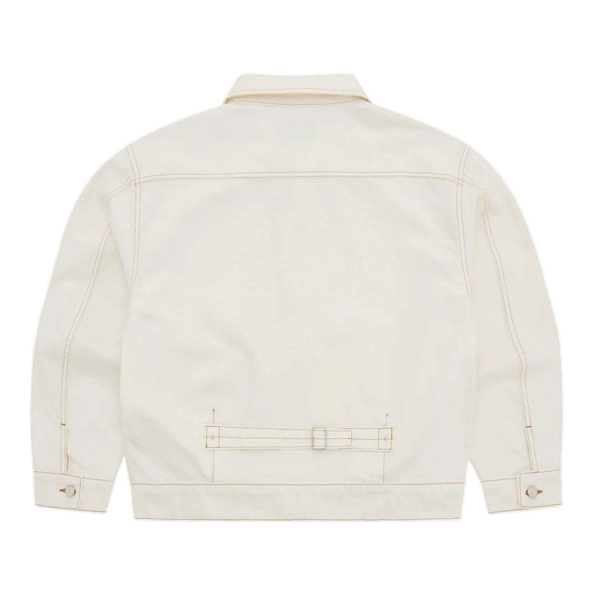 Corteiz Dual Stripe Denim Jacket Off-White