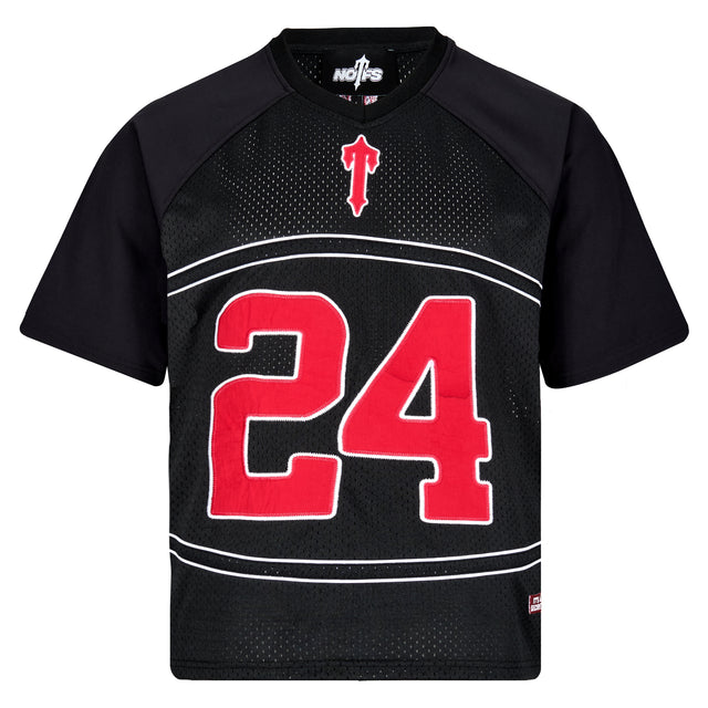 Trapstar x Non Of Us Jersey Black/Red