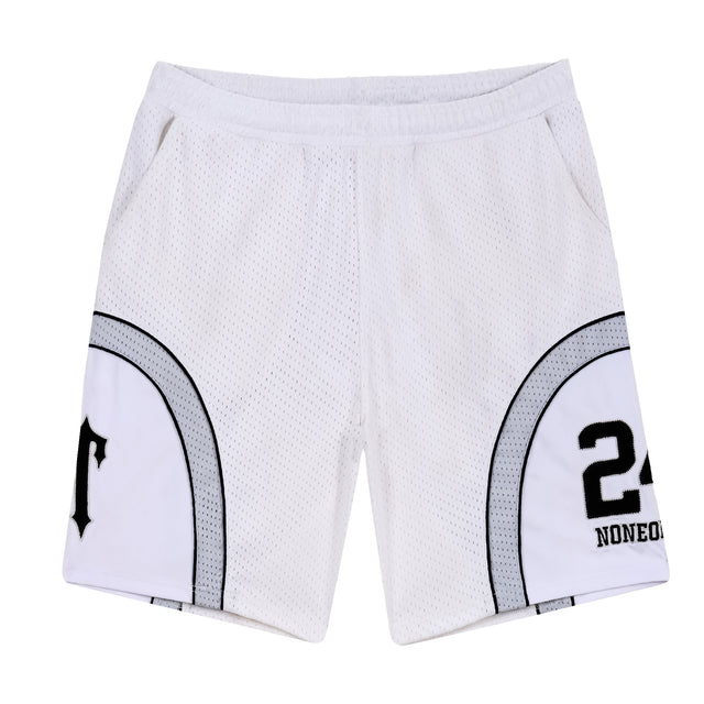 Trapstar x Non Of Us White Jersey Short
