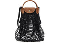Longchamp Le Pliage Filet L Tote Bag Black